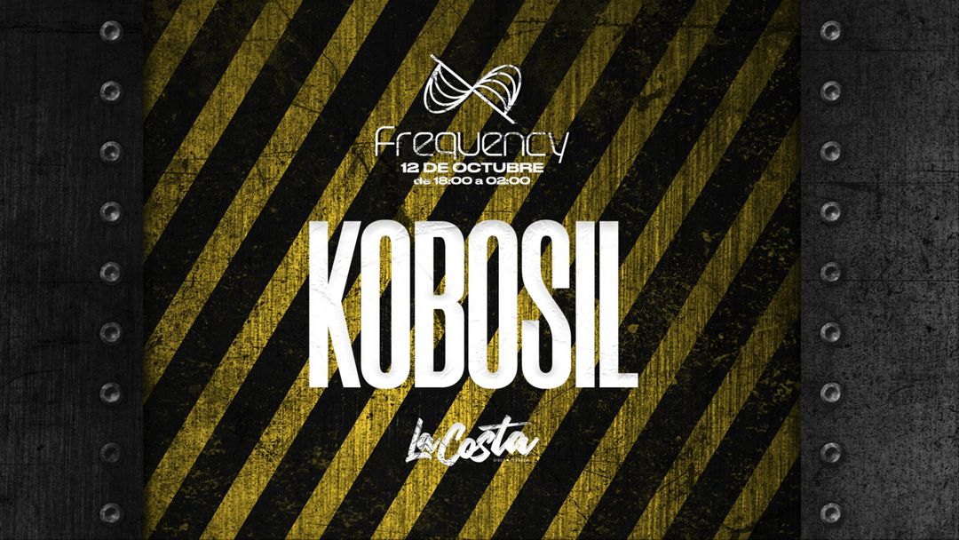 La Costa Comarruga - Frequency pres. KOBOSIL (12 de Octubre de 2023) event cover