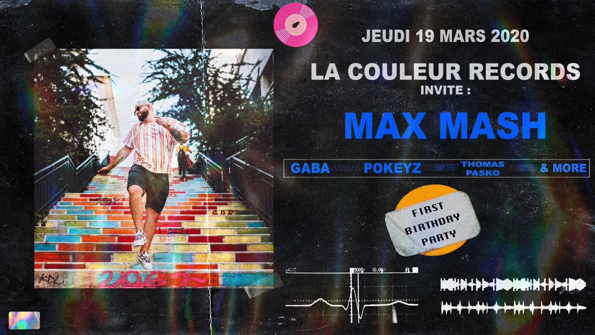 La Couleur Records: First Birthday Party! image