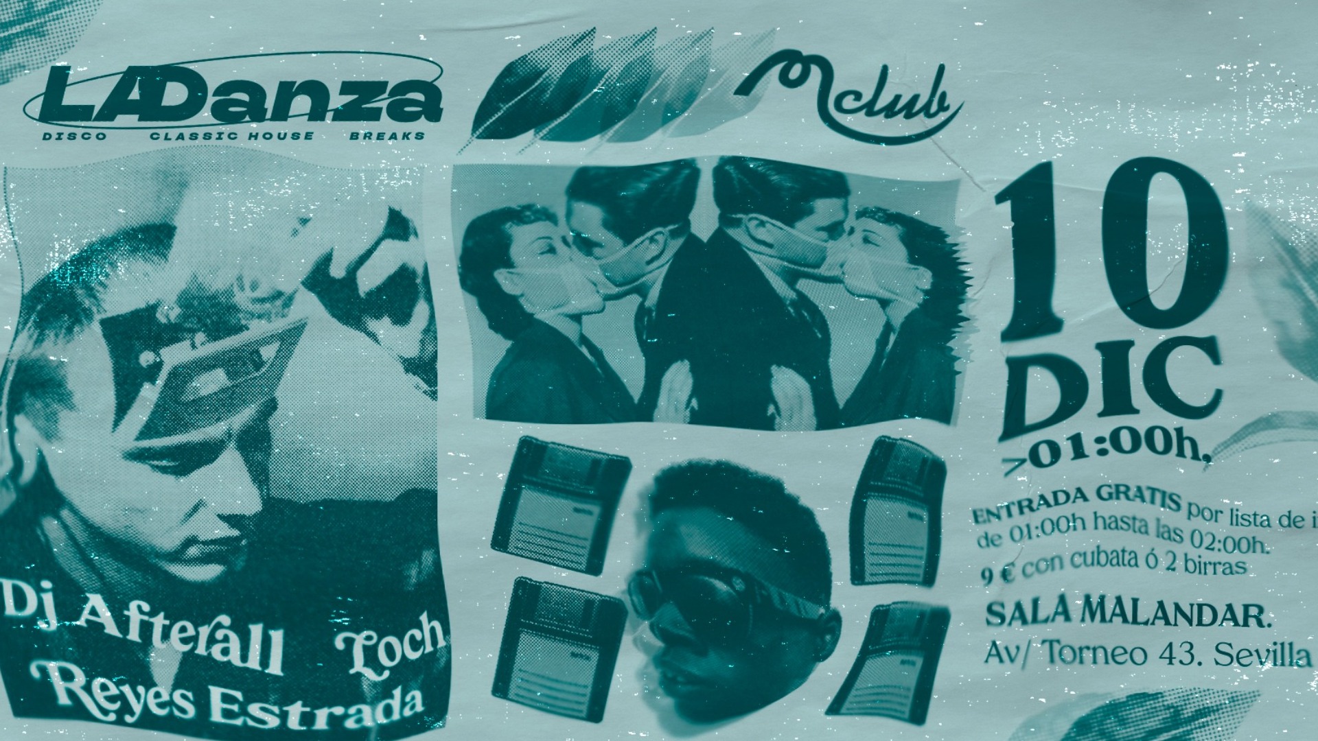 La Danza con D.Moreno, Dj Afterall y Reyes Estrada image