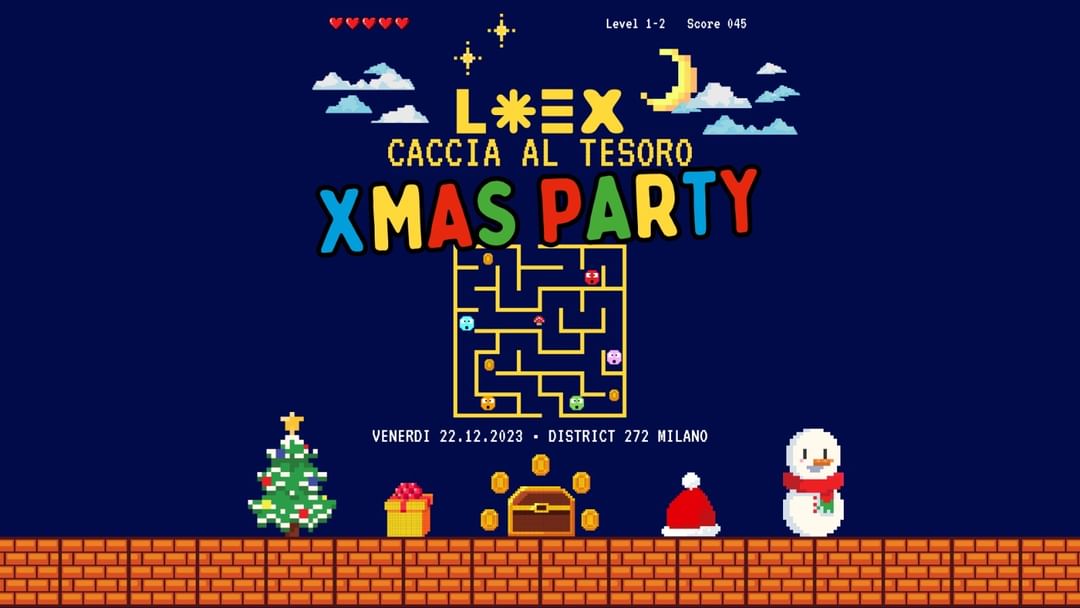 Copertina evento LA EX XMAS PARTY