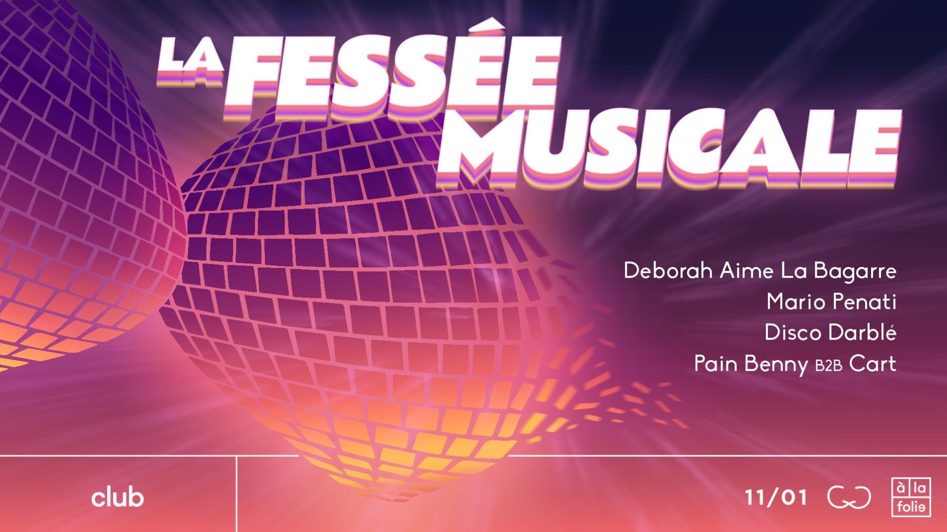 La Fessée Musicale — Boule à Fessettes image