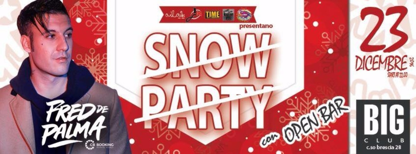 LA Festa di Natale // Fred De Palma // Snow Party // Openbar image