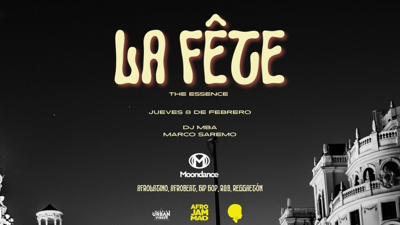 La Fête - Afro, R&B and more - Moondance - Jue Feb 8 image