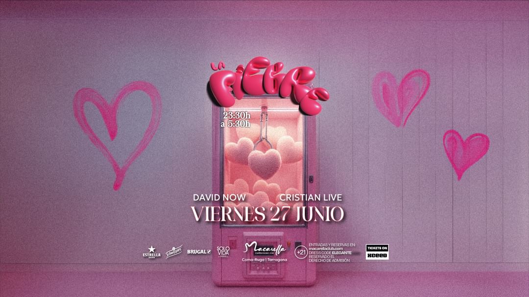 Cartell de l'esdeveniment LA FIEBRE | VIERNES 27 JUNIO