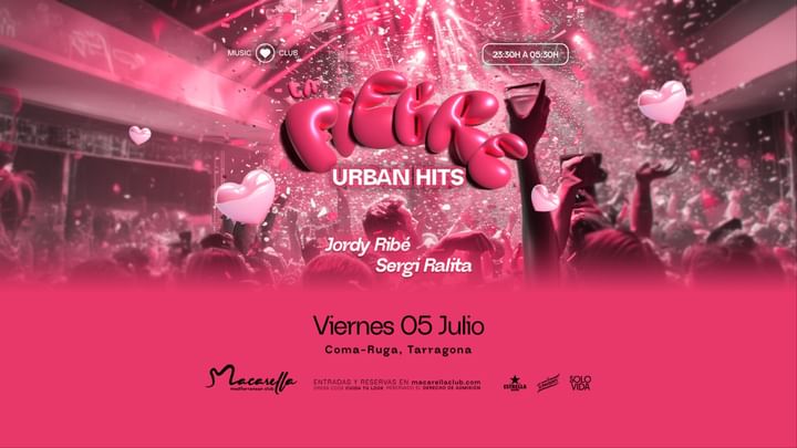 Cover for event: LA FIEBRE | VIERNES 5 JULIO