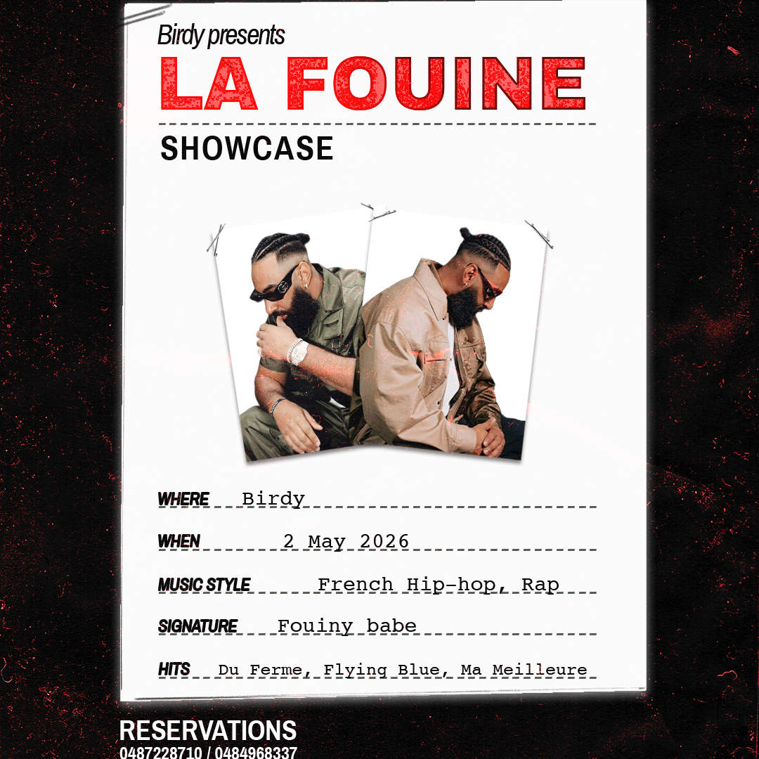 LA FOUINE x FOREVER YOUNG • BIRDY BRUSSELS  image