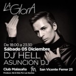 La Gloria: Dj Hell - Asunción Dj image