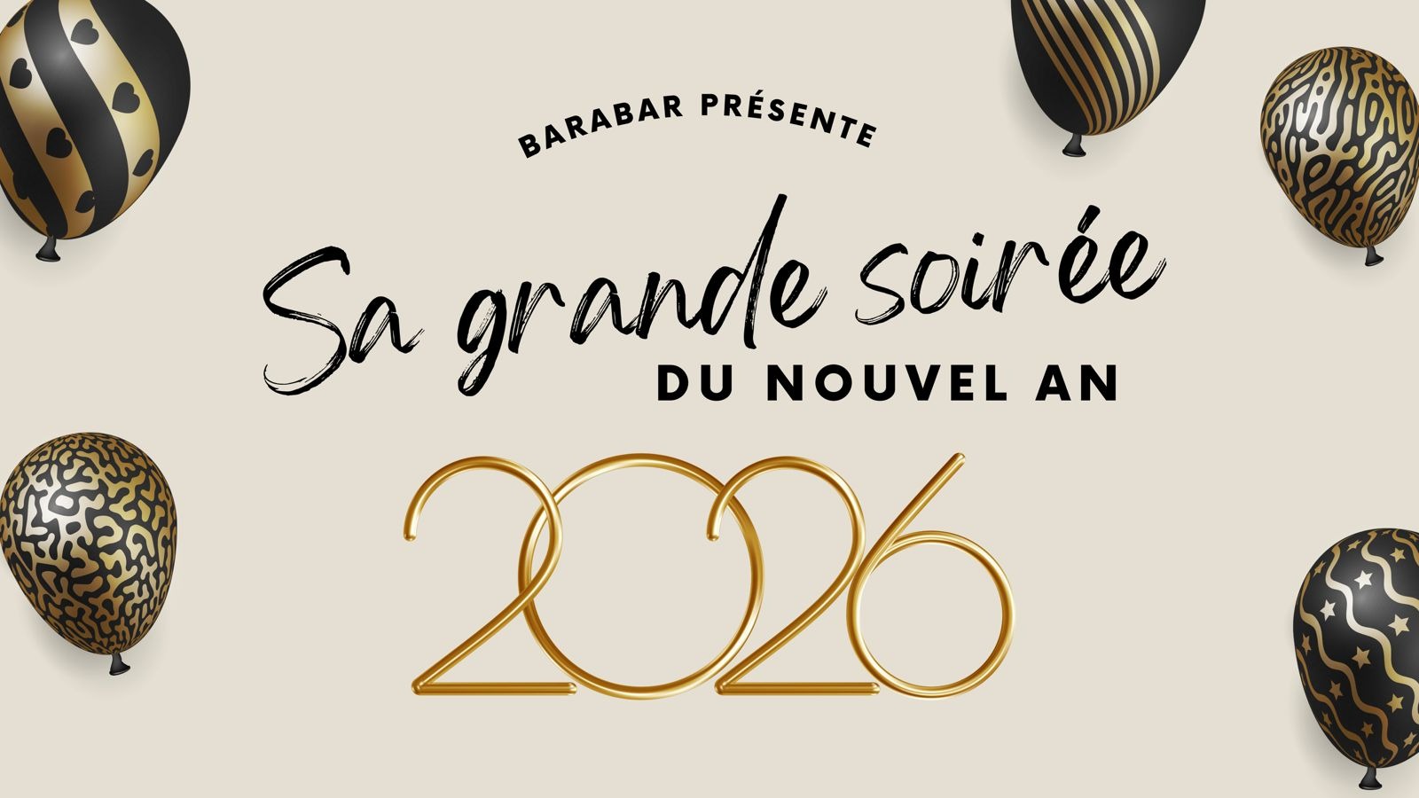 LA GRANDE SOIREE DU NOUVEL AN 2026 image