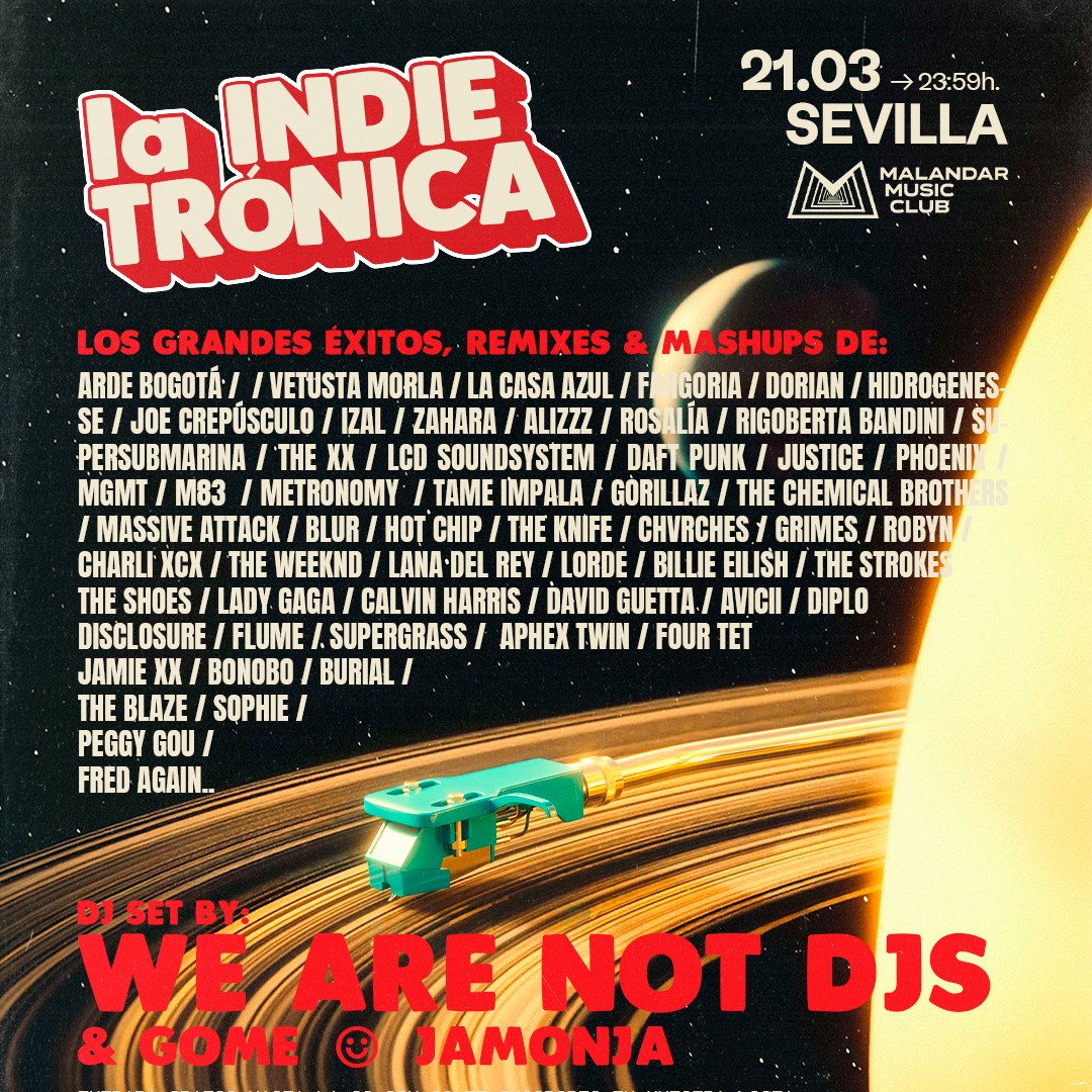 La Indietrónica | We Are Not Djs image
