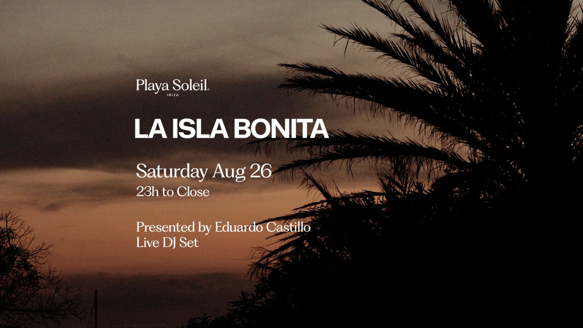 La Isla Bonita Presented By Eduardo Castillo