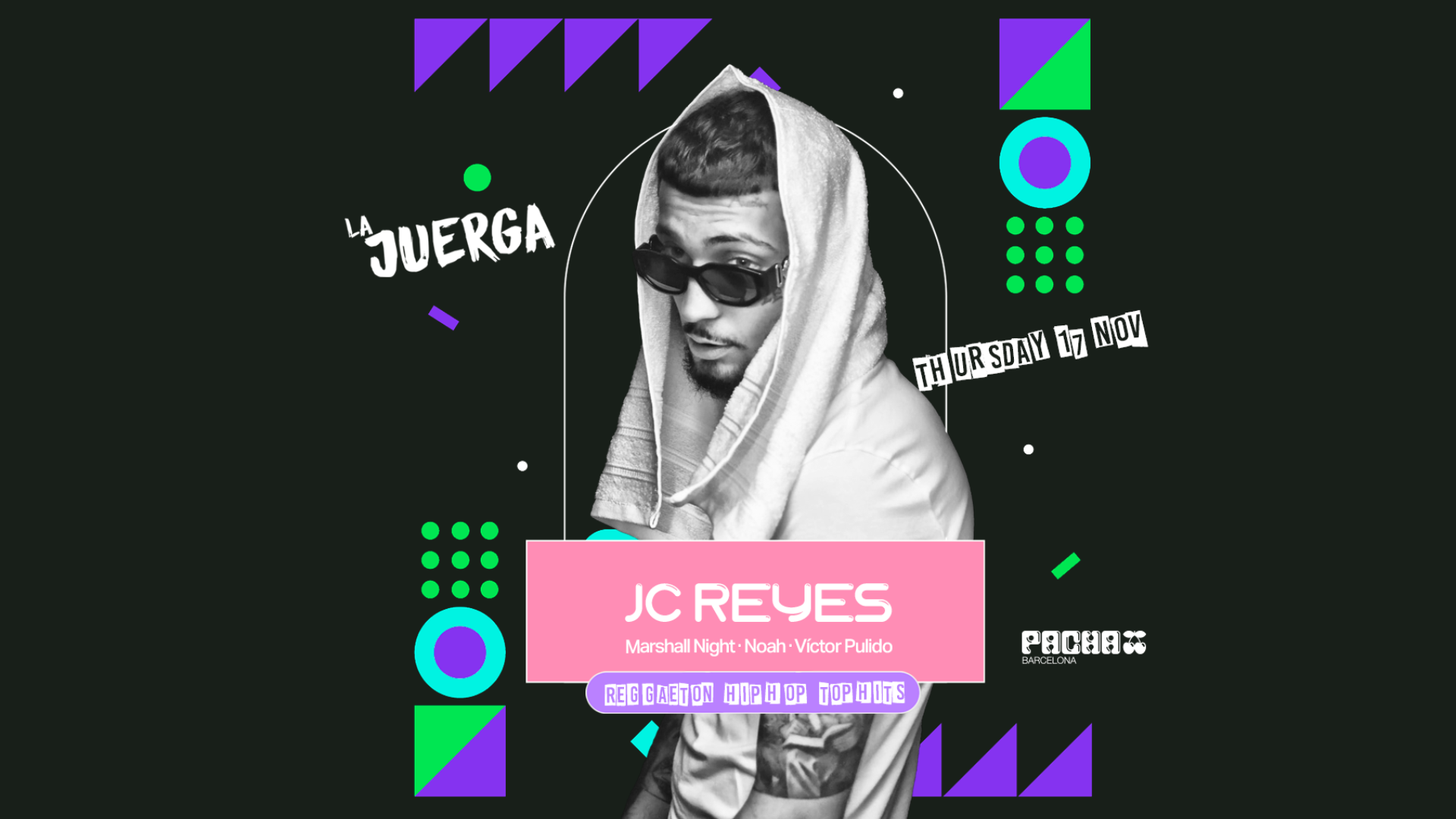 LA JUERGA at Pacha Barcelona w/ JC Reyes image