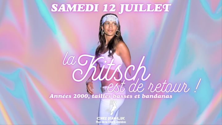 Cover for event: La KITSCH est de retour - Back to 2000 with RedBull Wiiings
