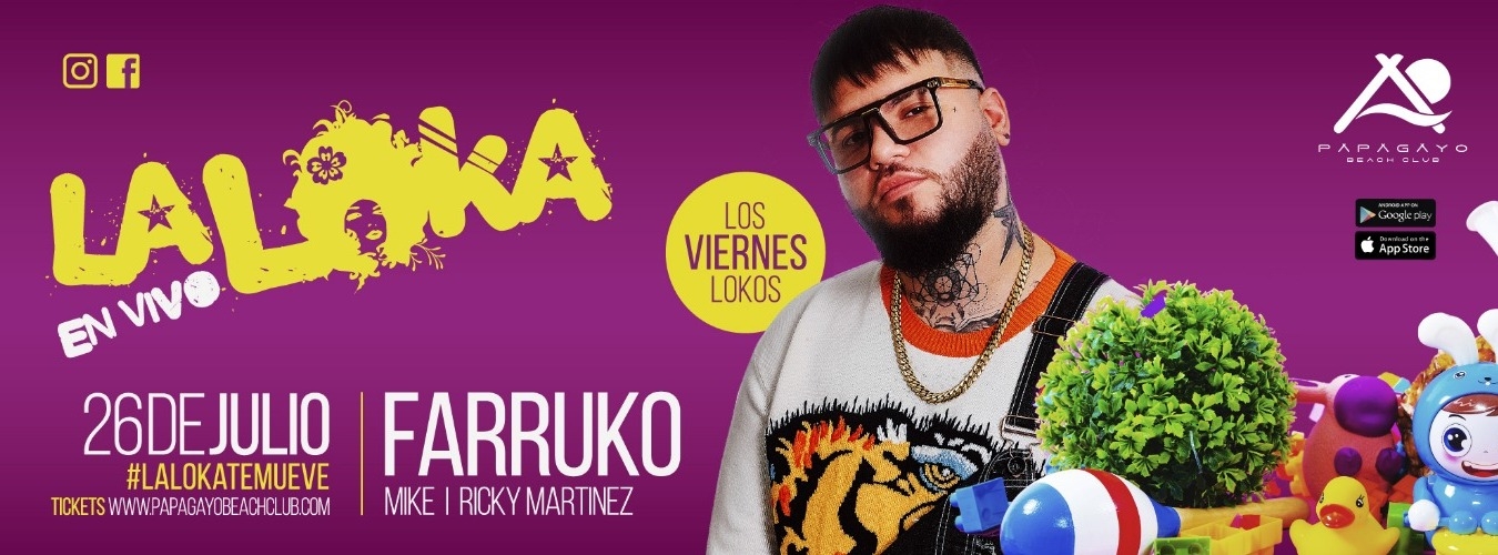 La Loka en vivo con Farruko image