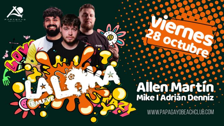 Cover for event: La Loka te mueve con Allen Martín