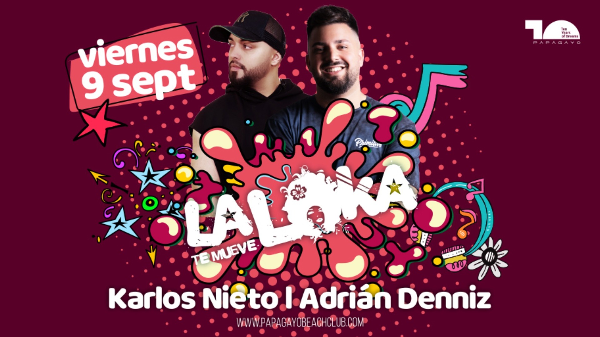 La Loka te mueve con Karlos Nieto + Adrián Dénniz image