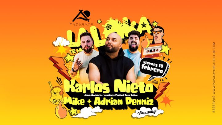 Cover for event: La Loka te mueve con Karlos Nieto