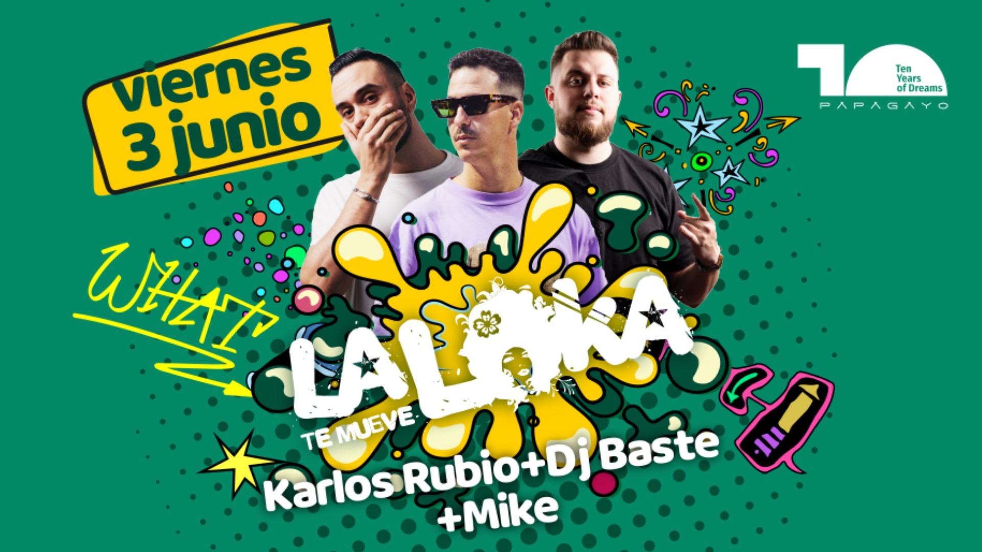 La Loka te mueve con Karlos Rubio + Dj Baste image