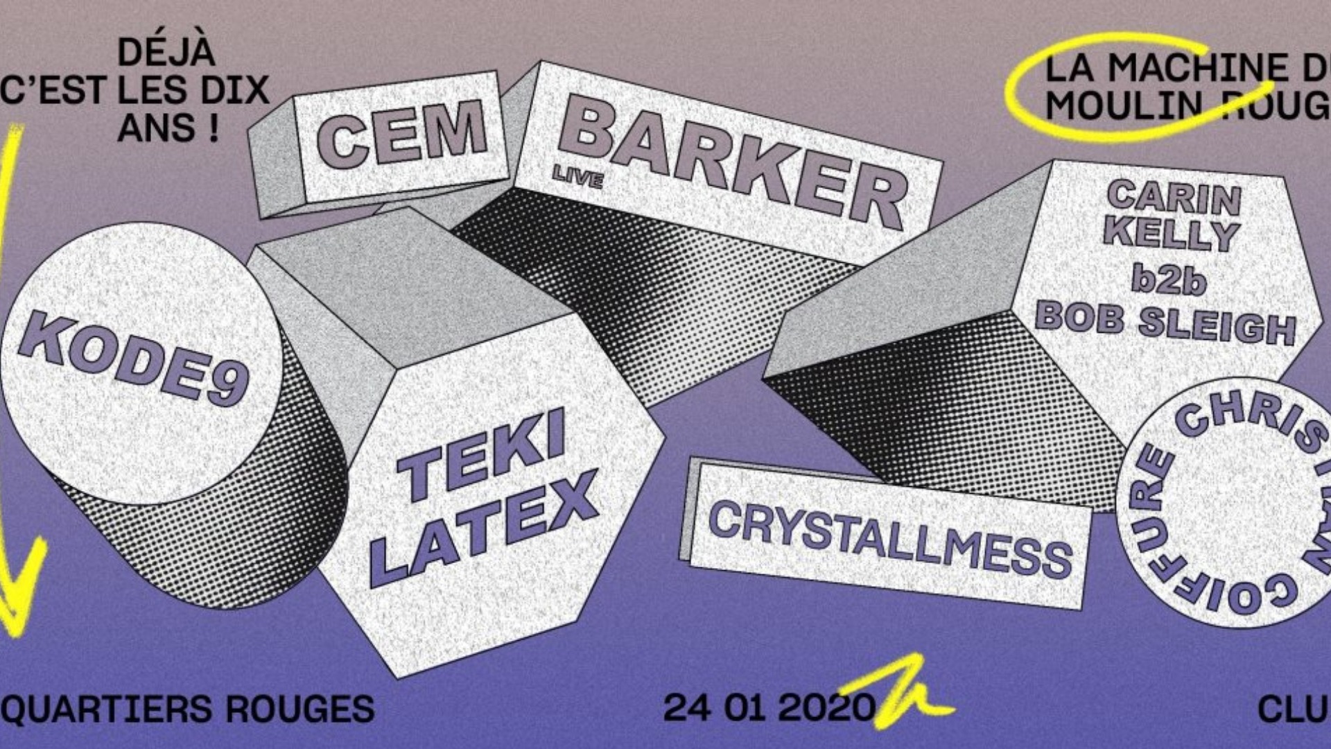 La Machine 10 ans: Quartiers Rouges image