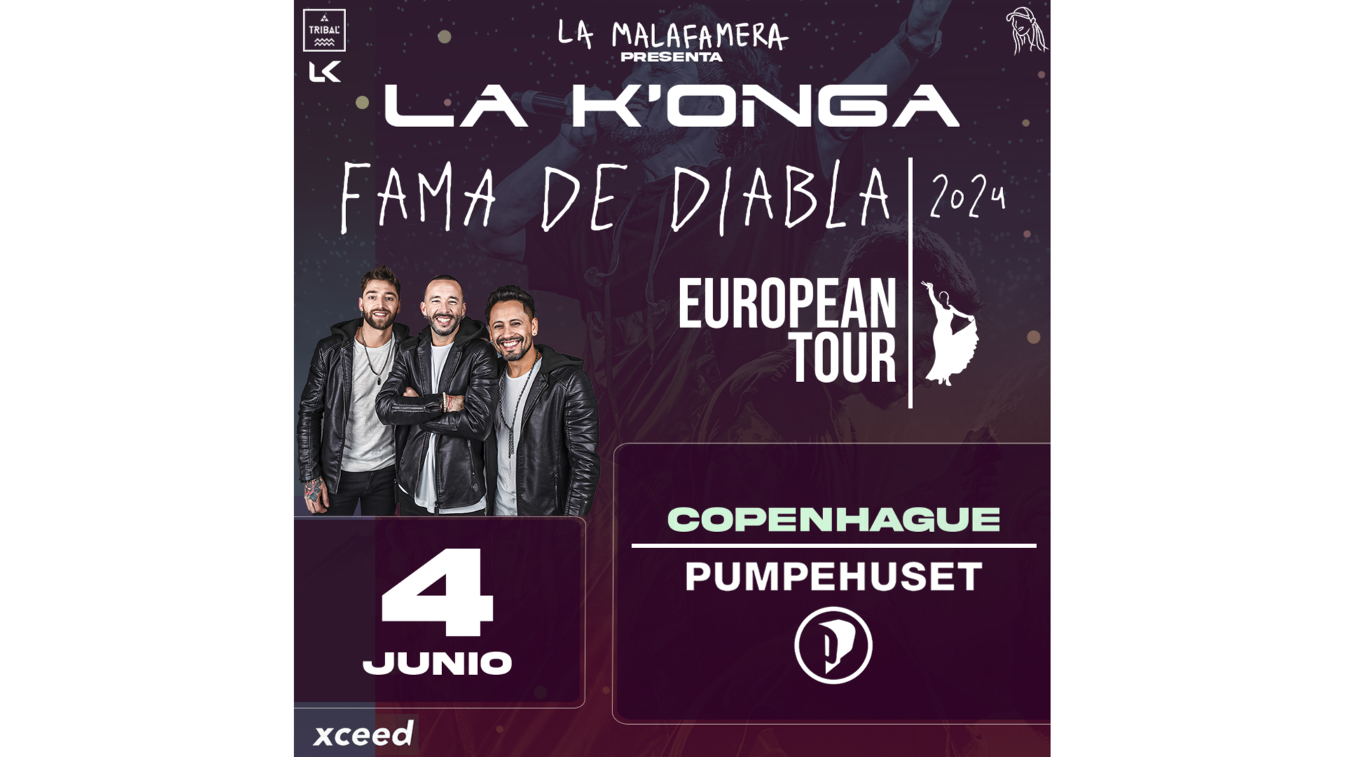 LA MALAFAMERA presenta: LA K´ONGA EN VIVO