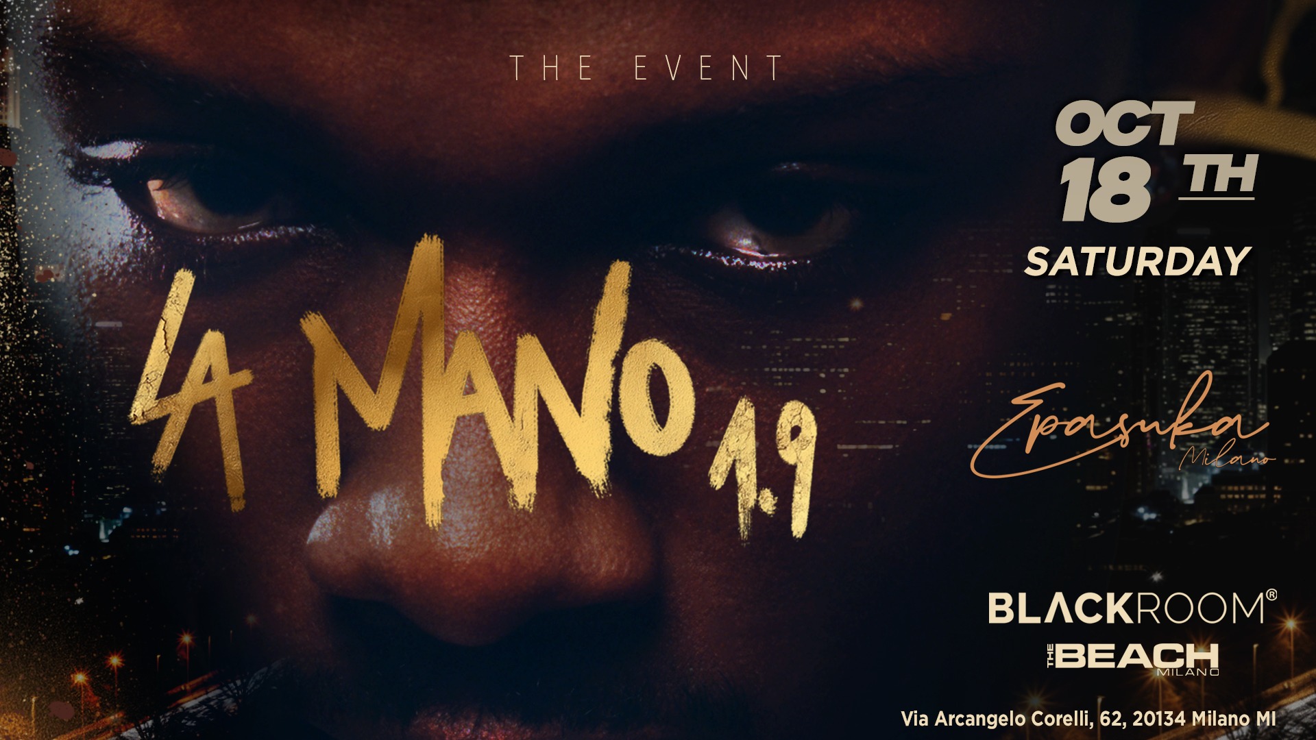 Saturday, October 18 - LA MANO 1.9 image