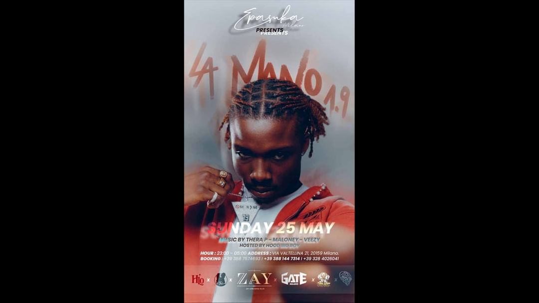 Couverture de l'événement LA MANO 1.9 LIVE Milano