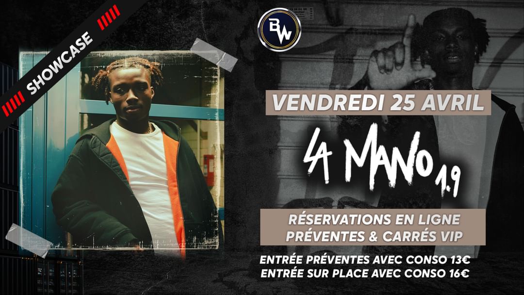 Couverture de l'événement LA MANO 1.9 SHOWCASE @BW AGEN