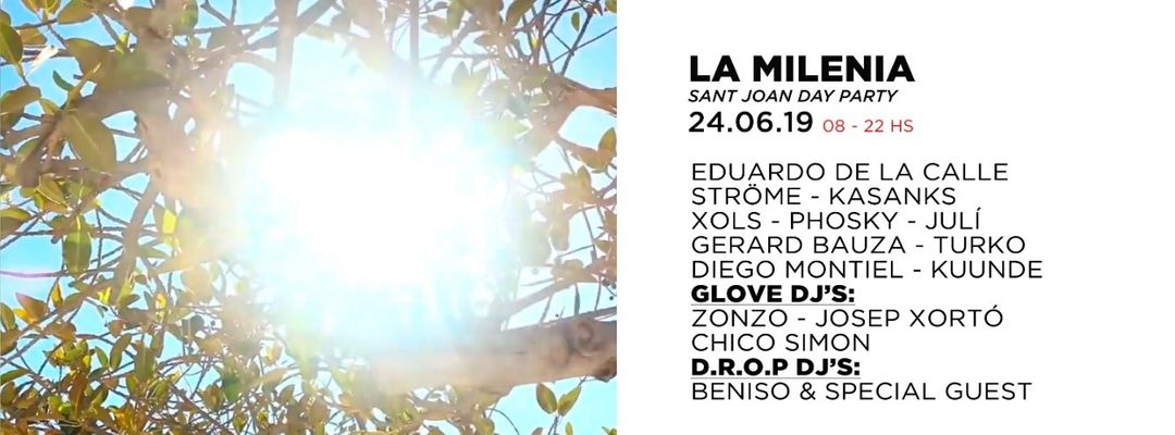 La Milenia *Sant Joan Edition* event cover
