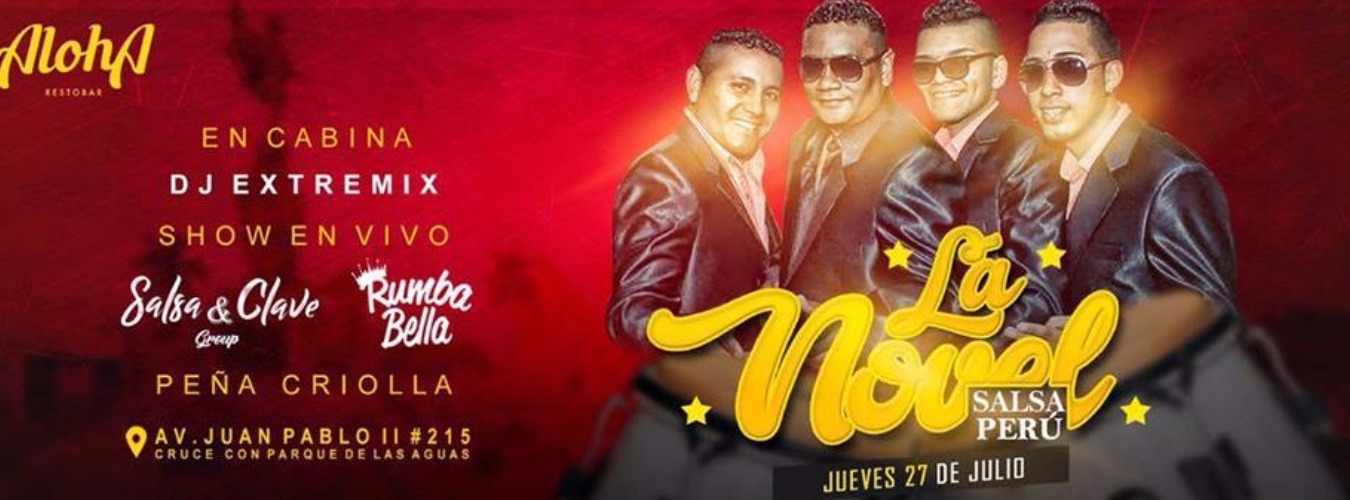 LA NOVEL en Trujillo // ALOHA image