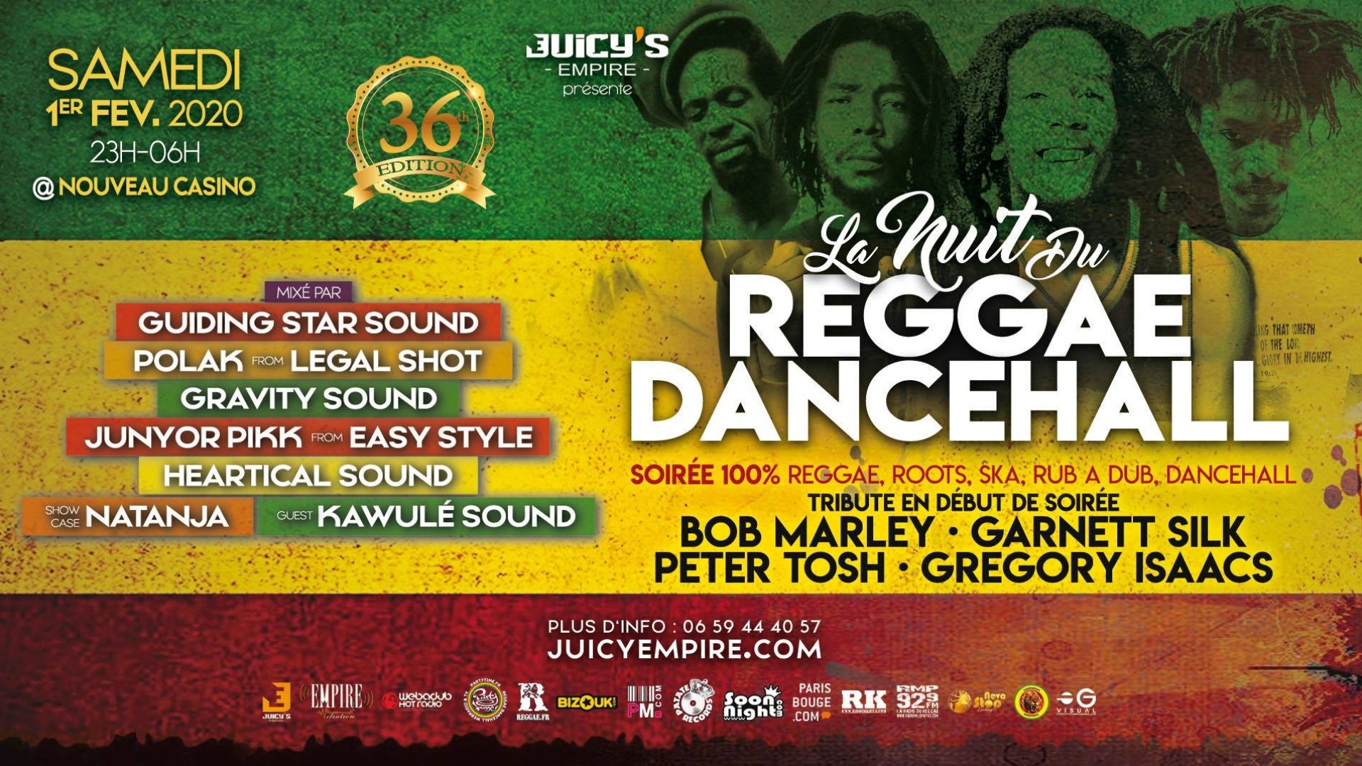 La Nuit Du Reggae Dancehall N°36 Natanja in Show Case image