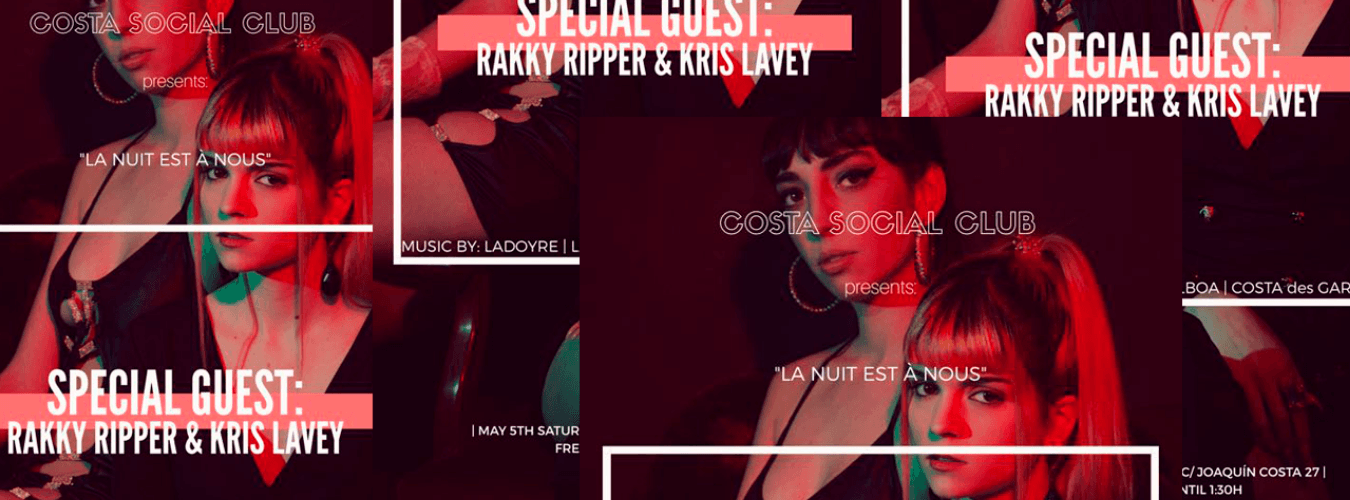 La Nuit Est À Nous w/ Rakky Ripper & Kris Lavey image