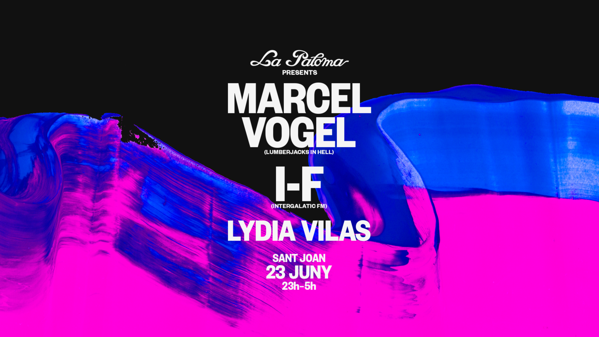 La Paloma Pres. Marcel Vogel + I-F + Lydia Vilas image