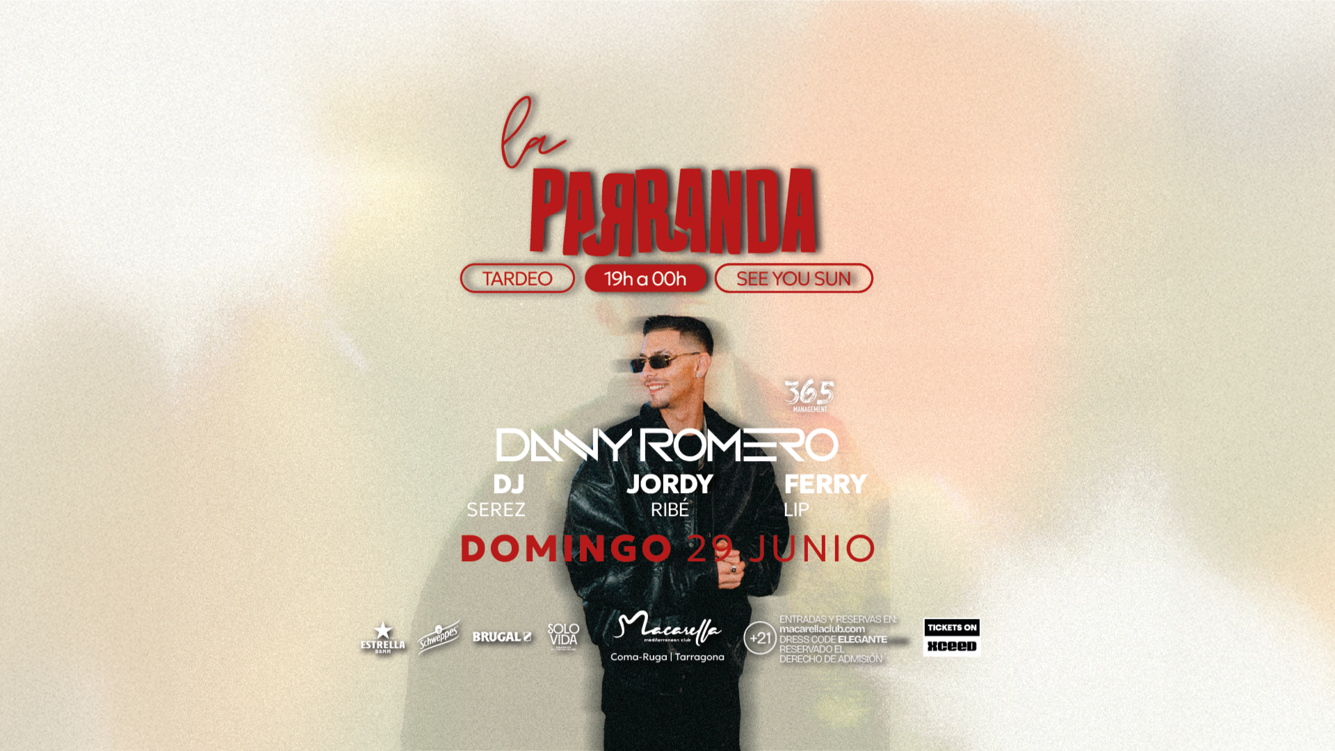 LA PARRANDA "DANNY ROMERO" | DOMINGO 29 JUNIO | TARDEO image