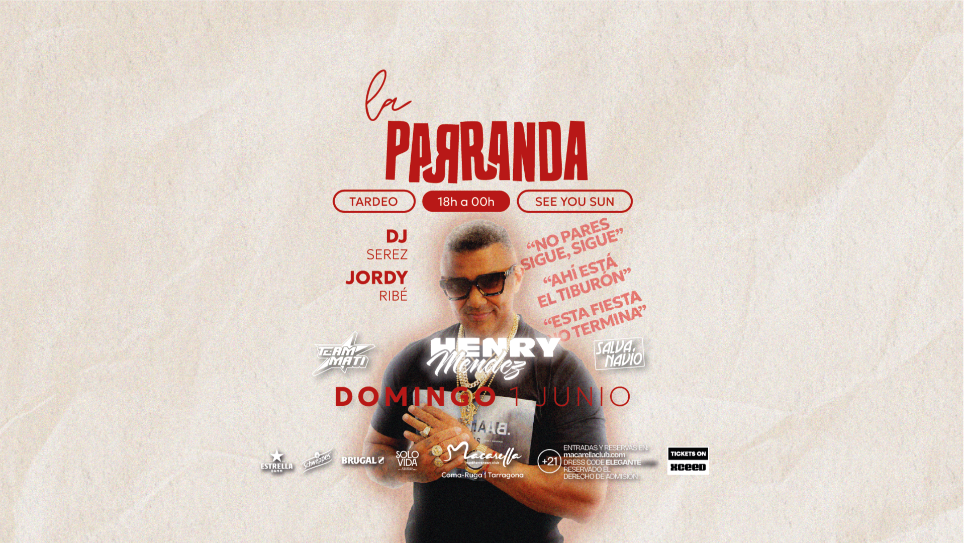 LA PARRANDA | DOMINGO 1 JUNIO | TARDEO image