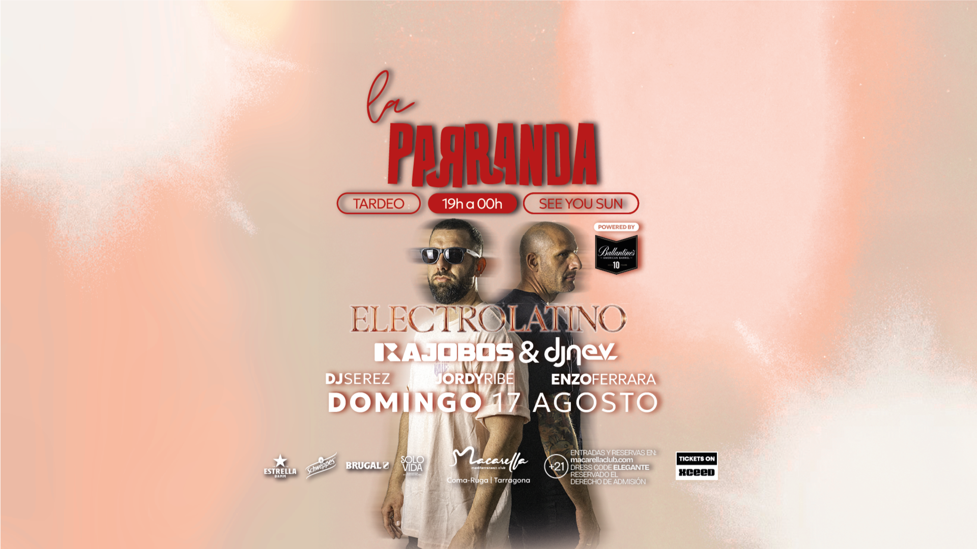 LA PARRANDA "ELECTROLATNO" | DOMINGO 17 AGOSTO | TARDEO image