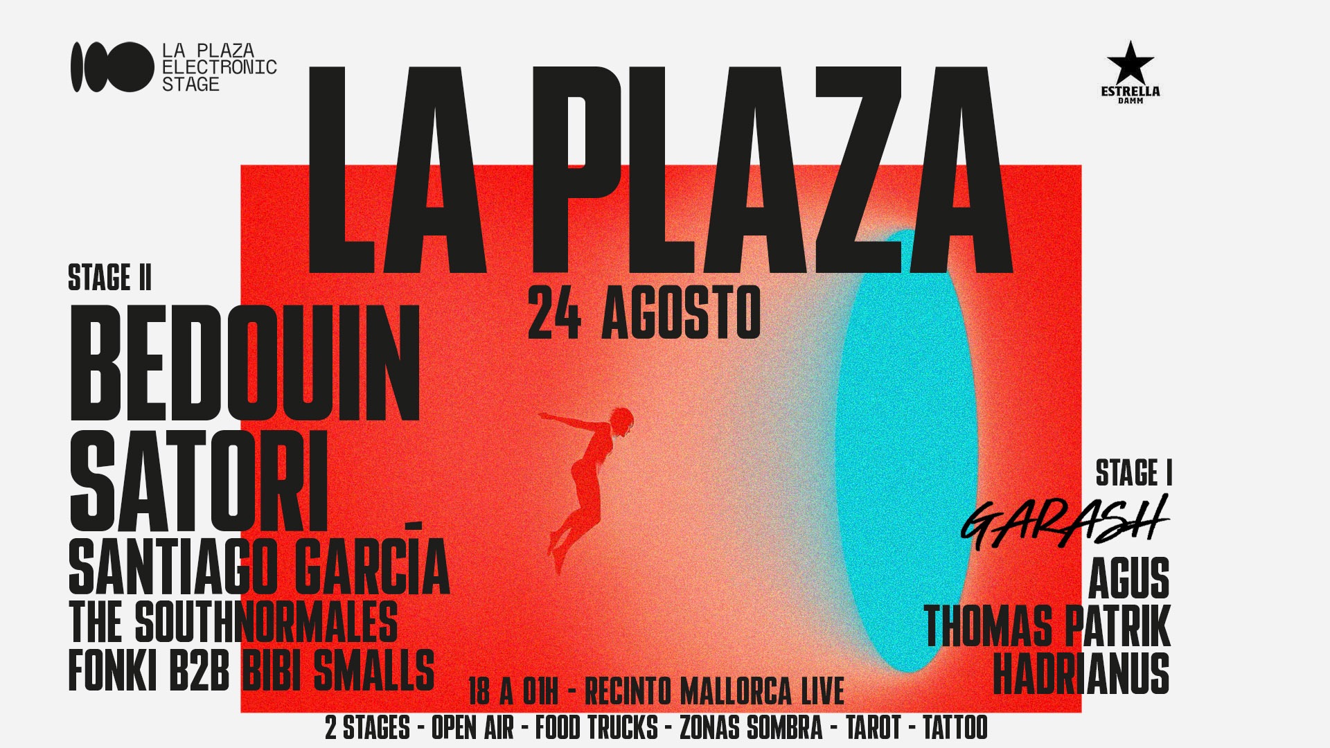 LA PLAZA w / BEDOUIN & SATORI image