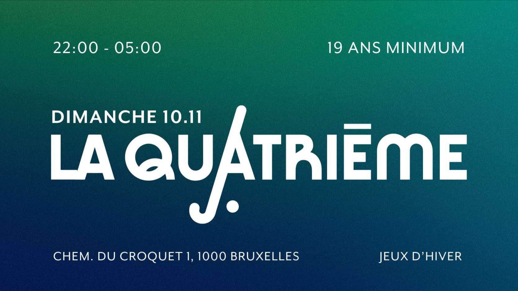 La quatrième is Back! 10.11 @Jx