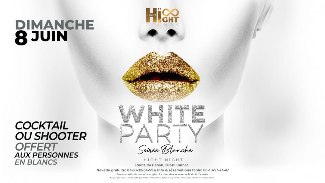 Cartell de l'esdeveniment LA SOIRÉE BLANCHE