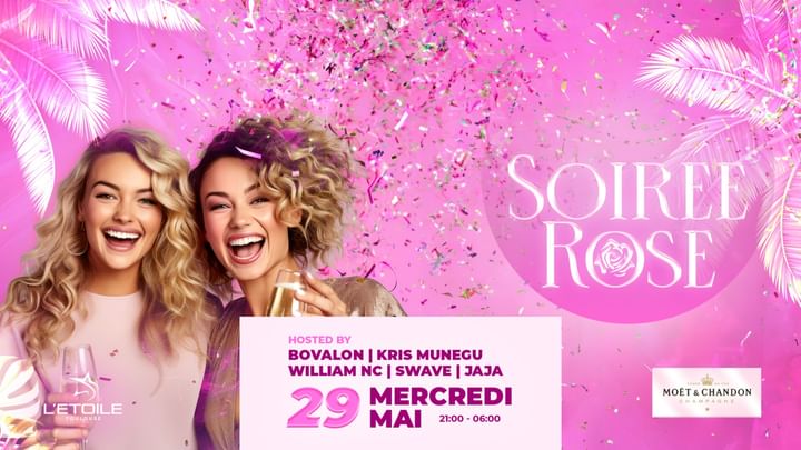 Cover for event: LA SOIRÉE ROSE