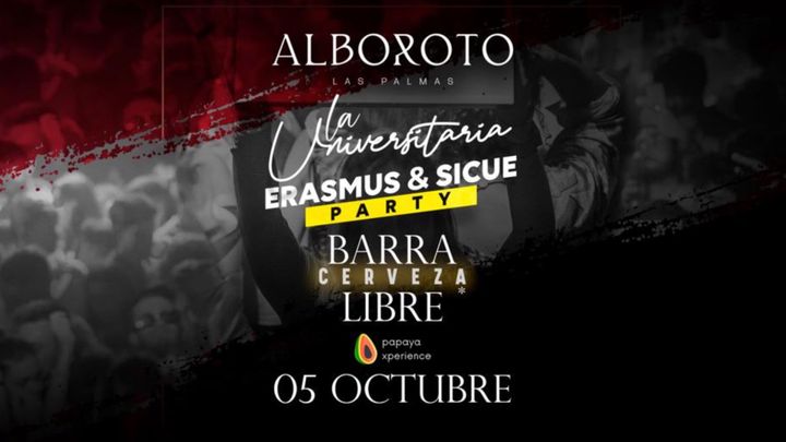 Cover for event: La Universitaria Erasmus & Sicue Party!!