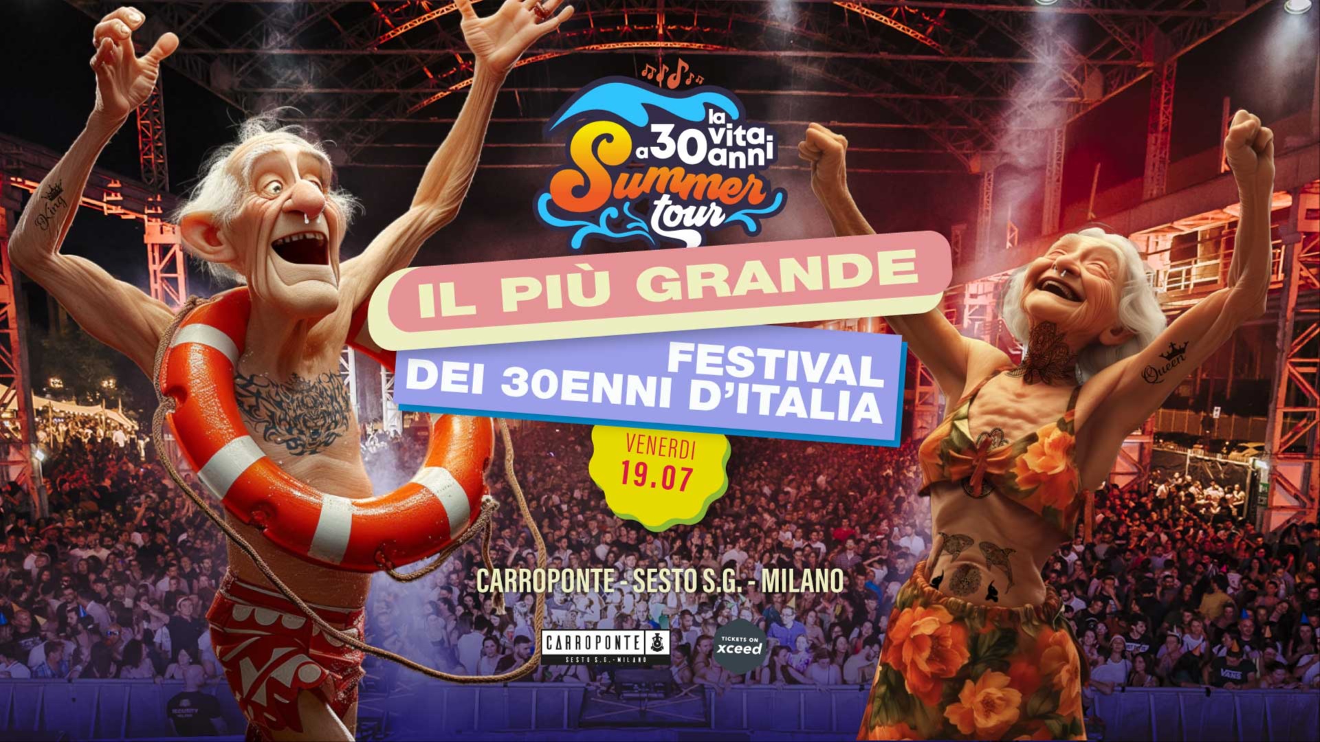 "La Vita a 30 Anni Festival" Guest: Marvin & Prezioso + Studio3  •  Carroponte (MI) image