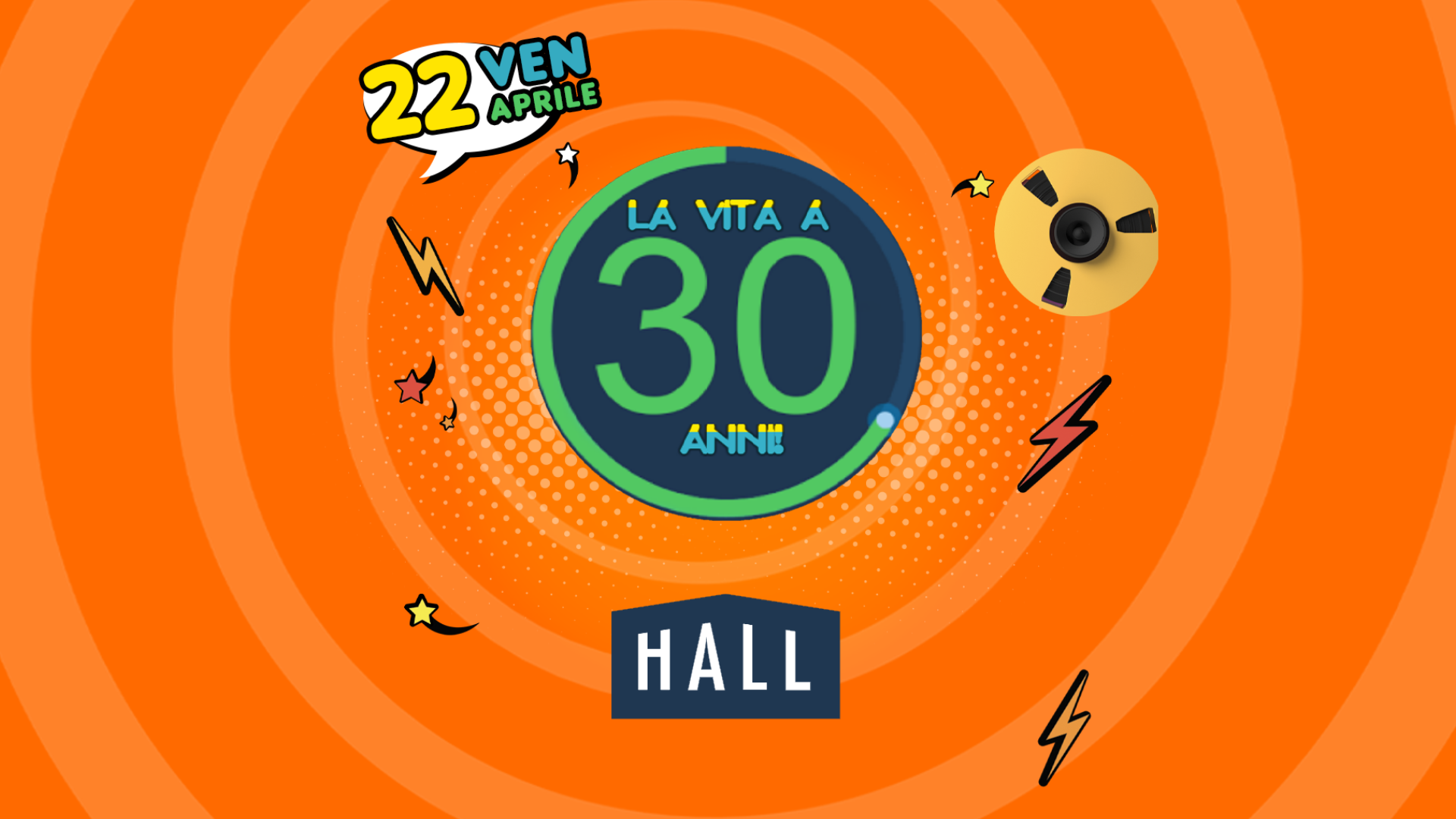 La Vita a 30 Anni in Tour • Padova • Hall • Official Party image