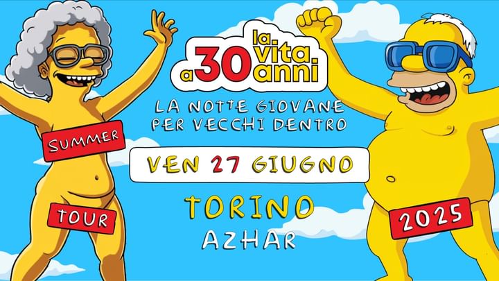 Cover for event: La Vita a 30 anni Summer Tour | 27.06 Azhar 