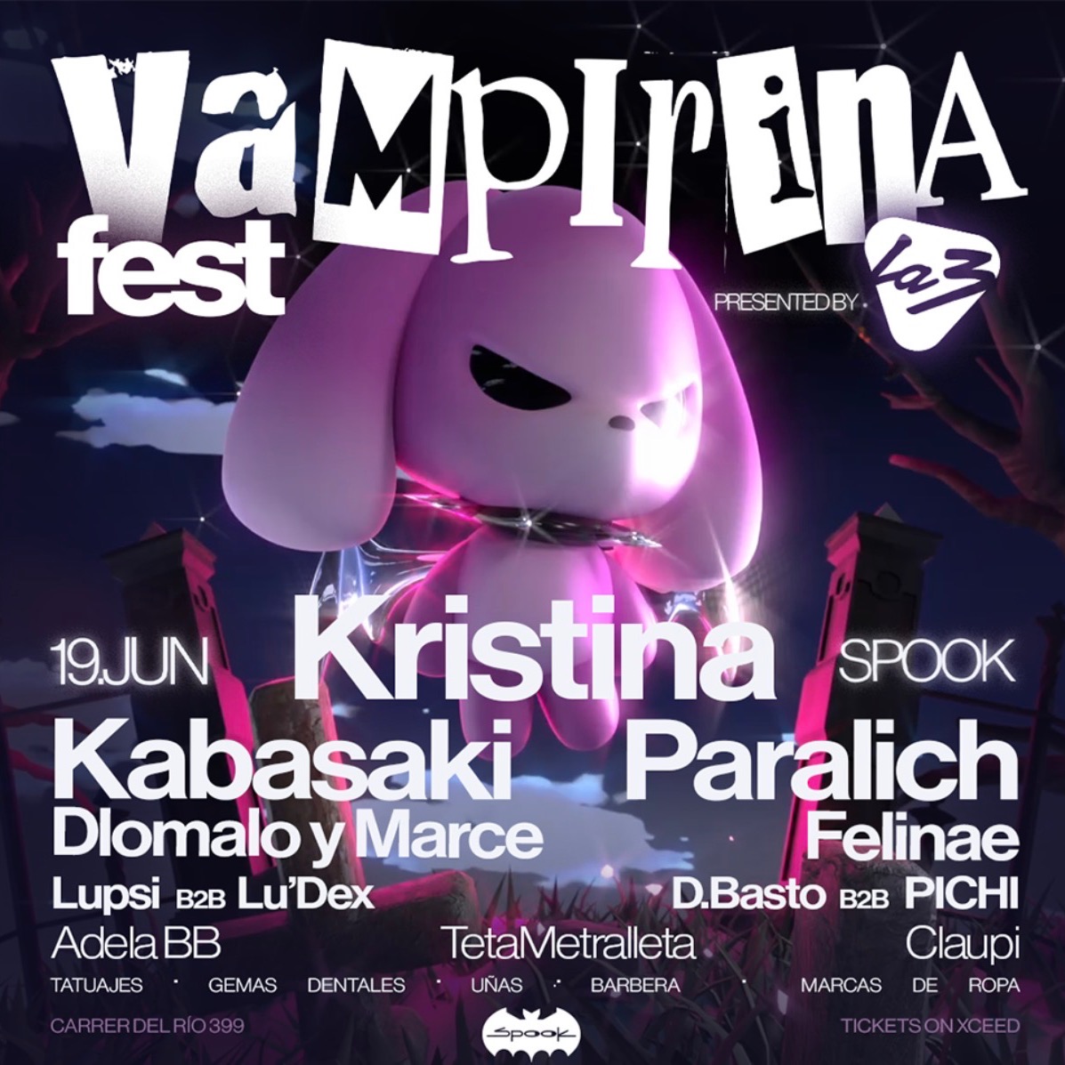 La3 presenta Vampirina Club en Spook  image