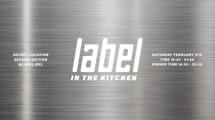 Cover for event: Label in the kitchen - Second edition 08.02