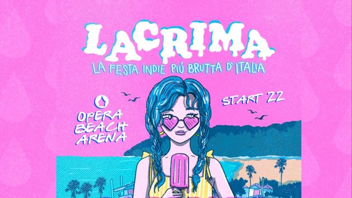 Cover for event: LACRIMA PARTY - La seconda volta non si scorda Mai - Giovedi 18 Luglio