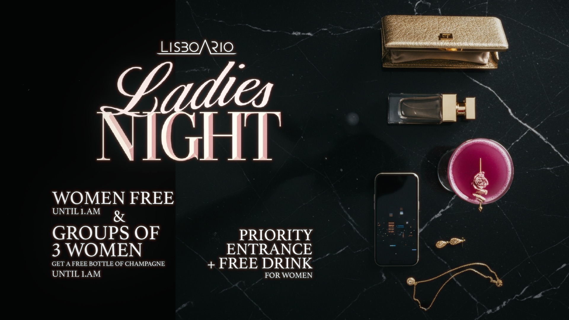 Ladies Night | Girls free until 1:00am image