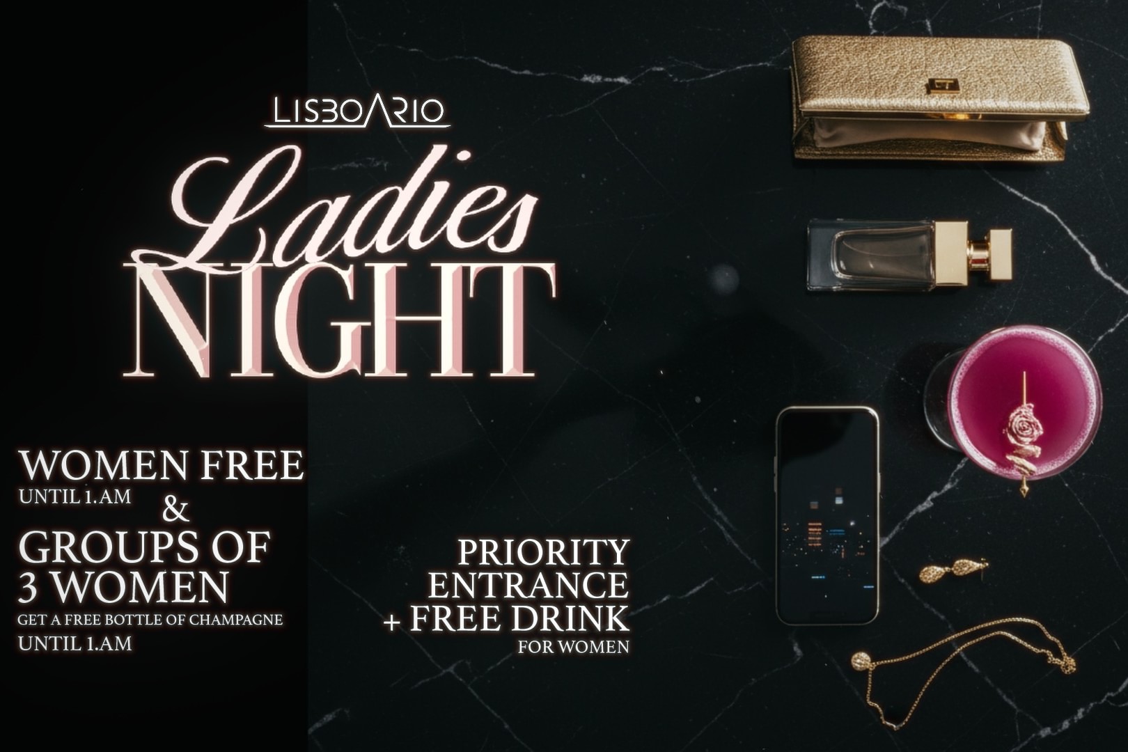 Ladies Night | Girls free until 1:00am image