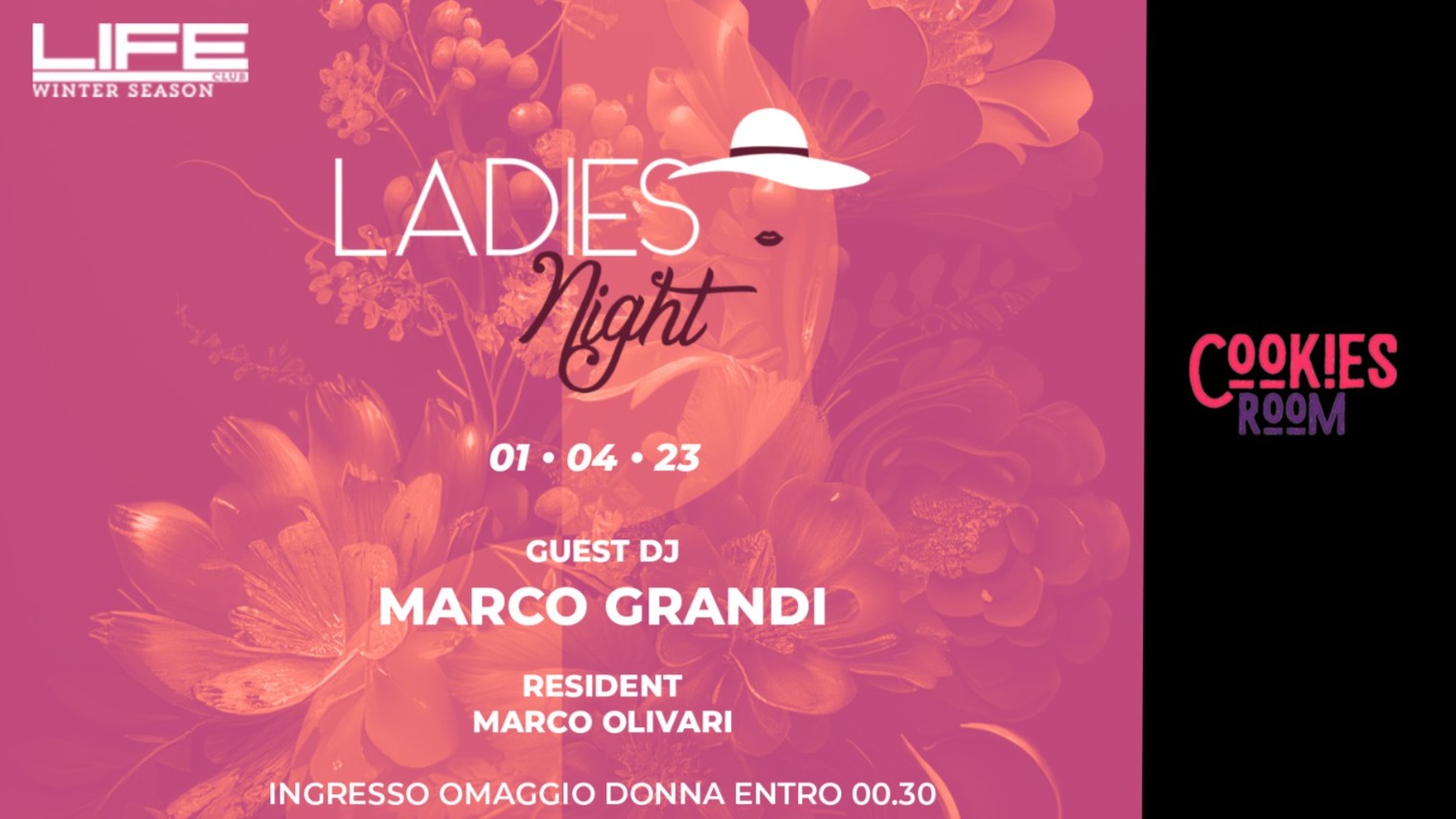 Ladies Night - Guest DJ Marco Grandi image