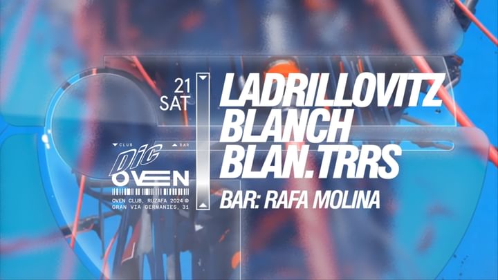 Cover for event: Ladrillovitz + Blanch + Blan.trrs / Bar: Rafa Molina