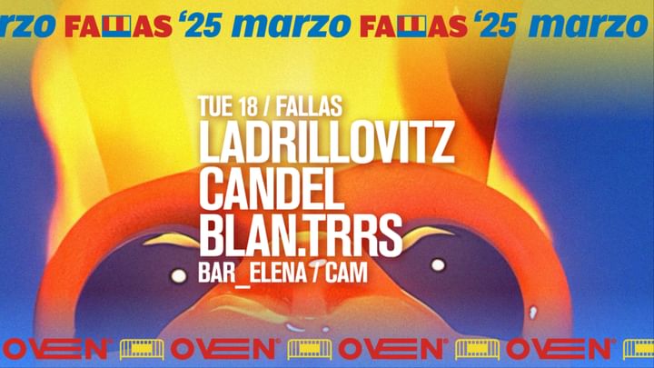 Cover for event: Ladrillovitz + Candel + Blan.trrs / Bar: Elena + Cam